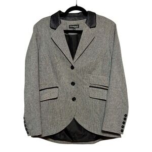 Conrad C Dark Academia Old Money Blazer Womens Size 8 Modern Workwear‎ Classic